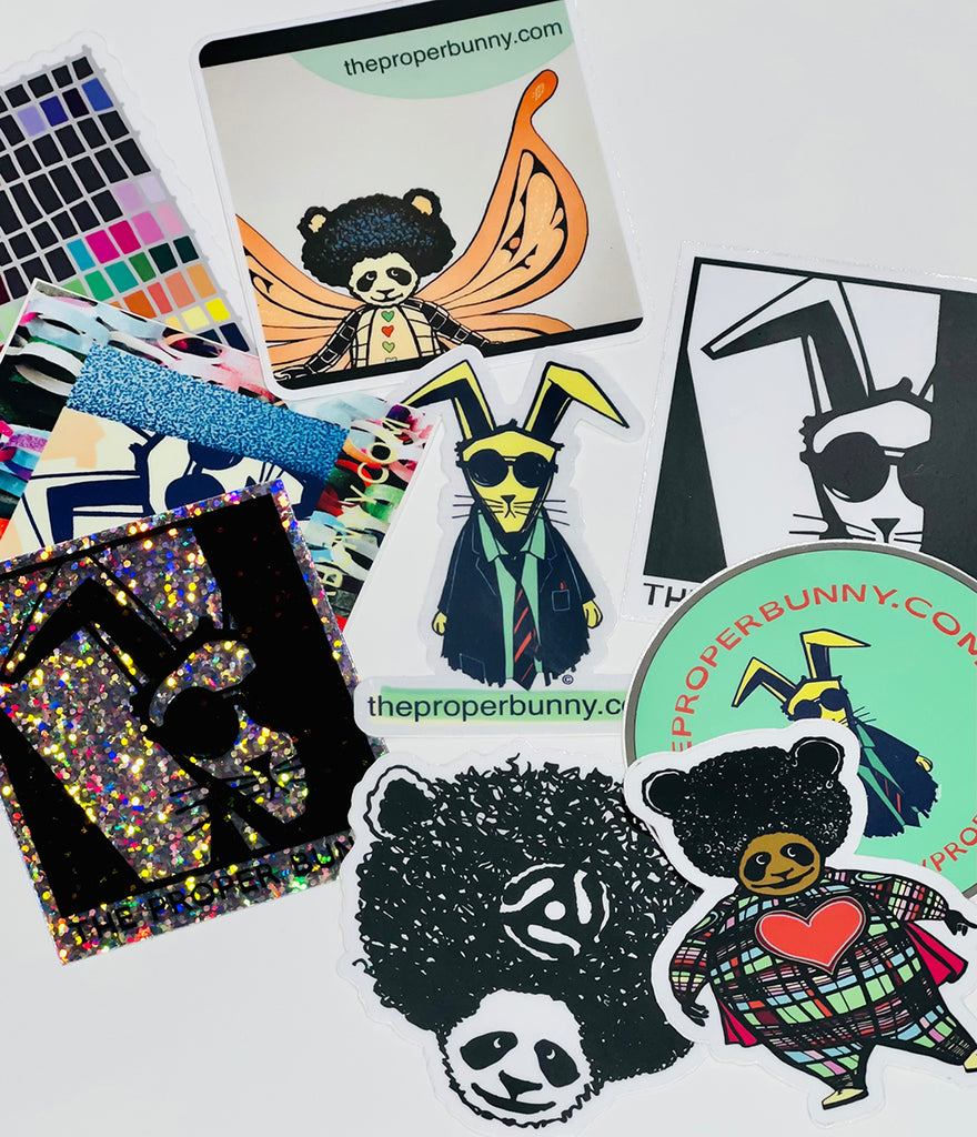 The Proper Bunny Sticker Pack